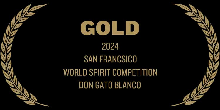 Gold Award for 2024 San Francisco World Spirits Competition for Don Gato Reposado